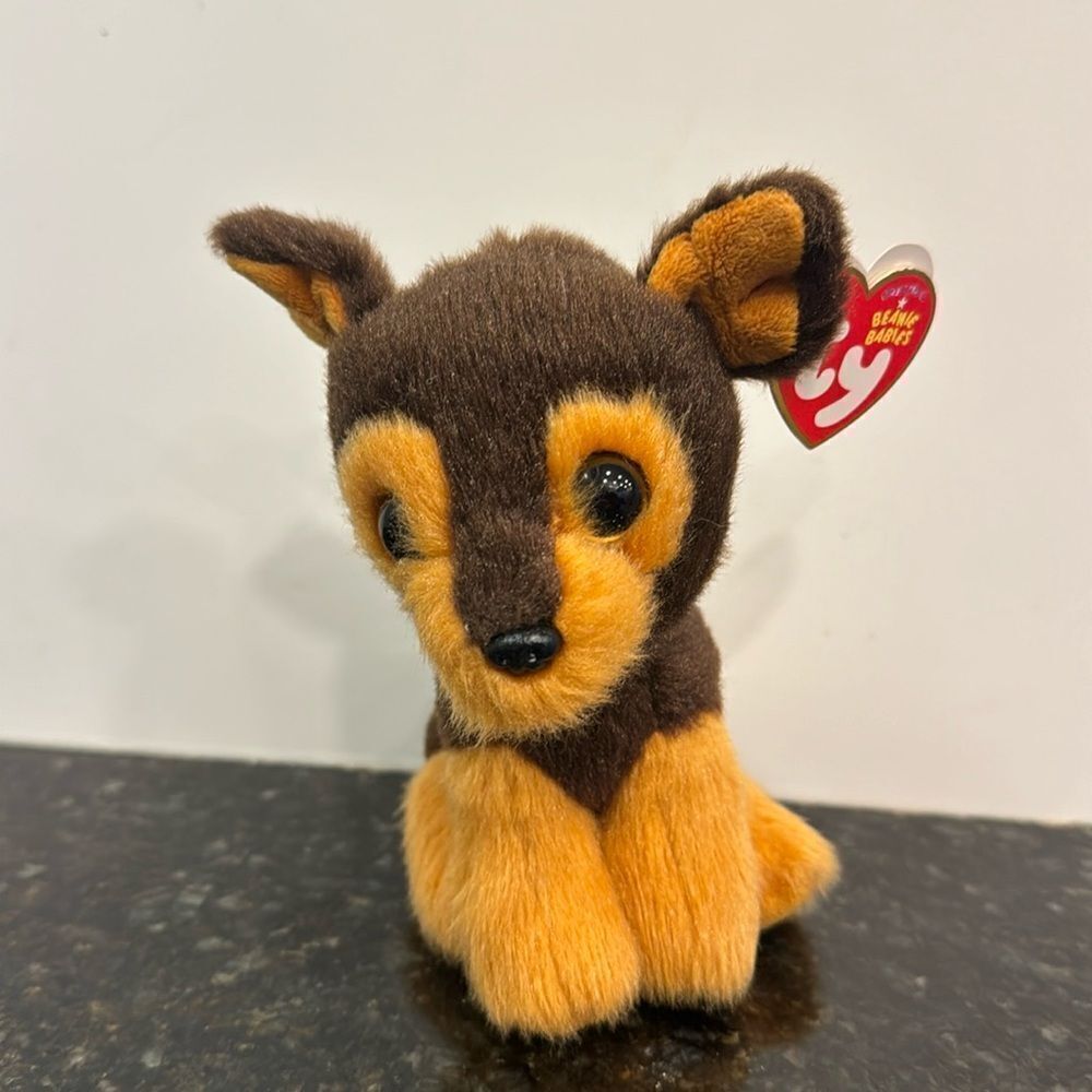 Ty Beanie Baby Tucker The German Shepherd Dog MINT 2015 in Hand